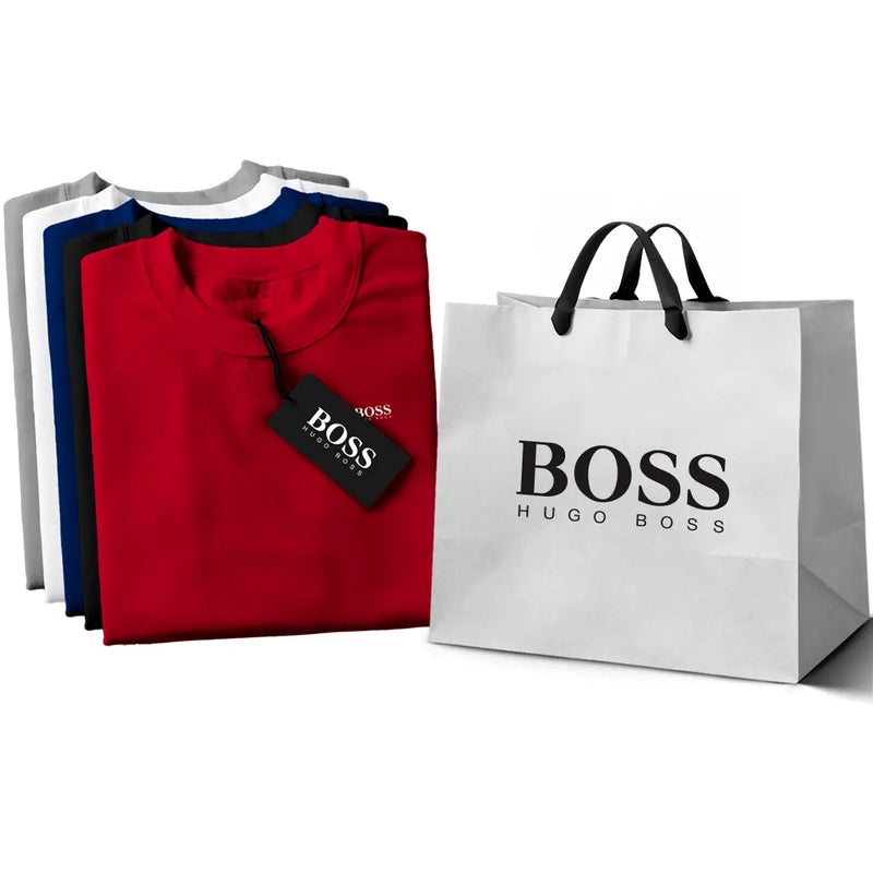 [COMPRE 1 LEVE 4] Kit 4 Camisas H. Boss Casual