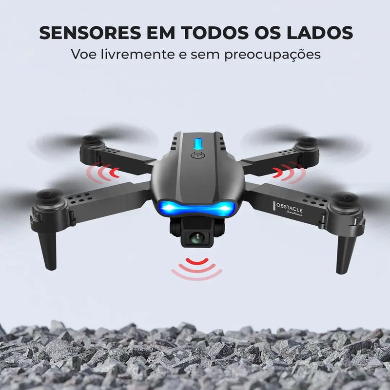 Drone Venom Turbo 4K com Controle HD