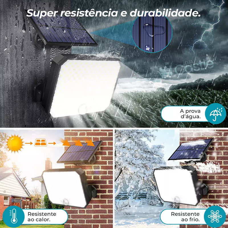 Kit Super Holofote Solar de LED - UltraSunny [ÚLTIMO DIA DE PROMOÇÃO]