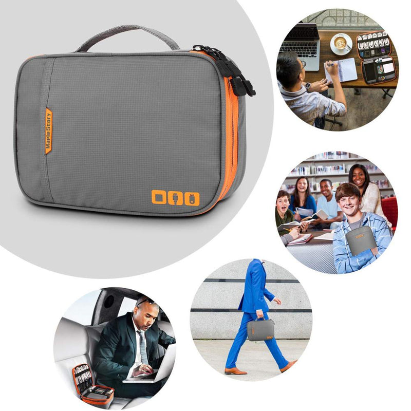 Bolsa Organizadora de Cabos e Acessórios Eletrônicos Impermeável  - SafeOrga