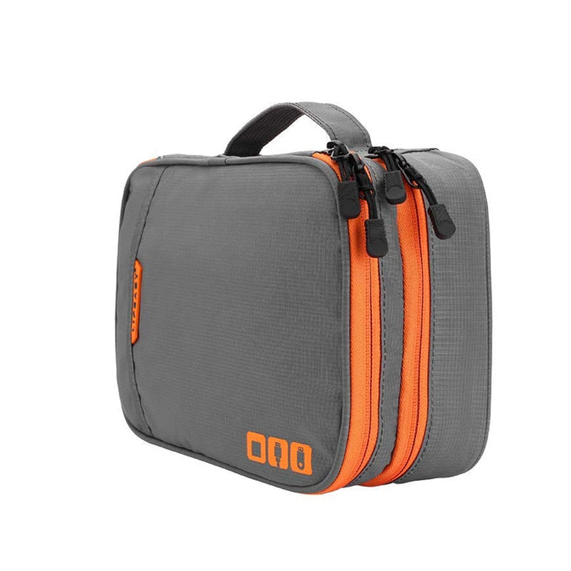 Bolsa Organizadora de Cabos e Acessórios Eletrônicos Impermeável  - SafeOrga